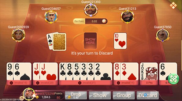Add Money in Teen Patti Showy Game
